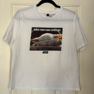 H&M Baby Yoda Graphic Tee